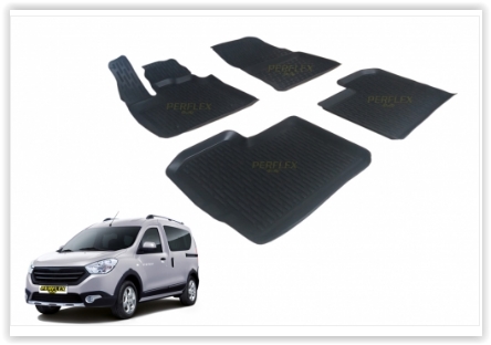 PASPAS 3D MAT HAVUZLU DACIA DOKKER 13 SİYAH