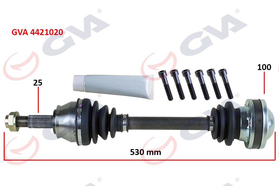 KOMPLE AKS SAĞ PALIO ALBEA 1.3 MTJ 03 07 530mm