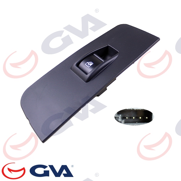CAM AÇMA ANAHTARI FIAT LINEA ACTIVE SAĞ TEKLİ ÇERÇEVELİ   YOLCU