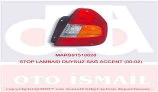STOP DUYSUZ SAĞ ACCENT 01/00 08/02