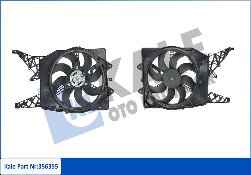 FAN GRUBU OPEL CORSA D 1.3/1.7CDTI 1.6TURBO 06 14 AC 12V DAVLUMBAZLI