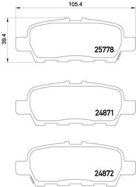 ARKA BALATA NISSAN JUKE 1.2DIG-T 1.6 DIG-T 1.5 DCI 1.6 16V 1.5 DCI